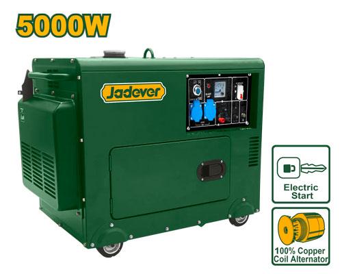 Silent diesel generator